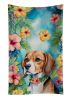 Beagle Luau Kitchen Towel Dish Cloths Guest Hand Towel Decorative Bathroom Towel for Face,Tea, Dishcloth, Kitchen and Bath