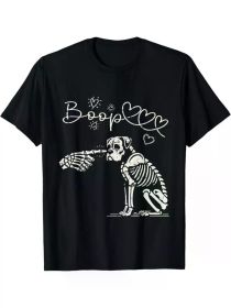 Hand Boop Boxer Dog Puppy Dog Halloween Costume T-ShirtHand Boop Boxer Dog Puppy Dog Halloween Costume T-ShirtHand Boop Boxer Dog Puppy Dog Hallo (Color: Black, size: XL)