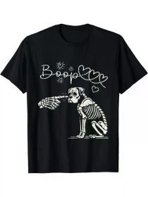 Hand Boop Boxer Dog Puppy Dog Halloween Costume T-ShirtHand Boop Boxer Dog Puppy Dog Halloween Costume T-ShirtHand Boop Boxer Dog Puppy Dog Hallo (Color: Black, size: XXL)